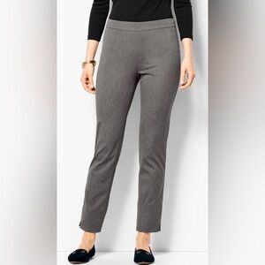 Talbots Women’s‎ Chatham Grey Wool Tapered Cropped Trouser